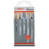 Bosch MultiMaterial - Brzeszczot Set - 15 stuks - T Houders - Professioneel