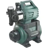 Metabo HWWI 3500/25 INOX, 1100 W, wisselstroom, 4,5 bar, 3500 liter per uur, IPX4, zwart, groen, roestvrij staal