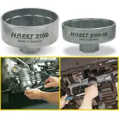 Hazet 2169 OLIEFILTERSLEUTEL 10 MM (3/8) S74,4 MM