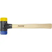 Wiha Kunststof hamer Safety | middelzacht/hard | met hickorysteel | rond-slagkop | 30 mm - 26653 - 26653