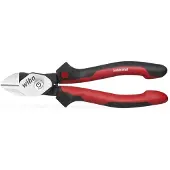 Wiha Z 18 0 02, schuine tang, staal, zwart, rood, 200 mm, 20,3 cm (8 inch), 363 g