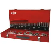 RUKO 245040 Machinetapboorset 54-delig Metrisch M3, M4, M5, M6, M8, M10, M12 Rechtssnijdend HSS 1 set(s)