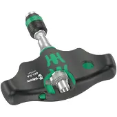 Wera 416 RA T-greep bithouder met ratel en Rapidaptor - 05023461001