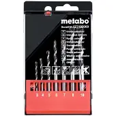 Metabo 627186000 Universeel boorassortiment 7-delig Metaal, Steen, Beton, Hout, Metselwerk 3 mm, 4 mm, 5 mm, 6 mm, 7 mm, 8 mm, 10 mm