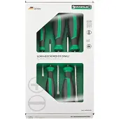 Stahlwille 4687 Schroevendraaierset Werkplaats 5-delig Kruiskop Phillips, Plat