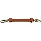 The Hantler Chest strap Cognac / Brass, large 33cm