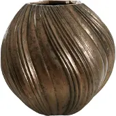 Light & Living Vaas deco Ø65x60 cm YATUNG antiek brons (Brons, 65x60x65cm)