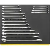 Stahlwille 96830164 TCS 13/17,6-24MM Ring-steeksleutelset Sleutelbreedte (metrisch) 8 - 19 mm