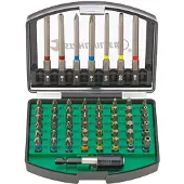 Stahlwille 1206 96080156 Bitset 56-delig Incl. bithouder