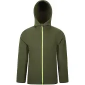 Mountain Warehouse Kinder/Kids Camber Full Zip Hoodie (Kaki Groen)