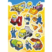 Herma Stickers Bouwplaats - 10 stuks