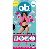 O.B. 2x O.b. Herbruikbaar Menstruatie Ondergoed M/l
