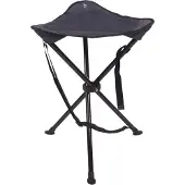 Bo Camp - 3-Poots krukje - Deluxe - Antraciet - 55 cm