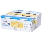 Nestlé Resource Resource Dessert 2.0 Vanille 4x125 g Overige
