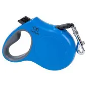 Amiplay Freedom Automatische Hondenriem - Blauw, 3m, tot 12kg
