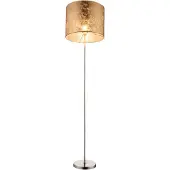 Globo Lighting Staande lamp goud 'Amy' E27 fitting 1600mm