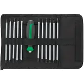 Stahlwille 4798 Omkeerbare schroevendraaierset 11-delig Plat, Kruiskop Phillips, Kruiskop Pozidriv, Inbus, Torx Werkplaats