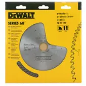 DeWalt Extreme Serie - Houtzagen Zaagblad - 250mm - 60 Tanden - Laser Gesneden