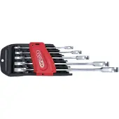 Ks Tools 503.5205 Ring-steeksleutelset 5-delig Sleutelbreedte (metrisch) 19 mm