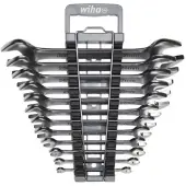 Wiha 44753 Dubbele steeksleutelset 12-delig Sleutelbreedte (metrisch) 7 - 32 mm