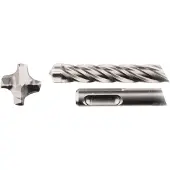 Makita B-58899 Hardmetaal Steen-spiraalboorset 8 mm Gezamenlijke lengte 165 mm SDS-Plus 5 stuk(s)