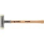 HALDER Supercraft-Schonhammer Hickorystiel | Ø 30, 1 nylon insert 1 nylon inzetstuk