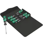Wera Schroevendraaierset Kraftform 300/7 Set 1 7 st.sleuf/PH/PZD/TX