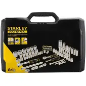 Stanley FATMAX Dopsleutelset 1/4" + 1/2" - 81 DELIG