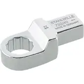 Stahlwille Ringinsteekgereedschap | sleutelwijdte 19 mm 14 x 18 mm | chroom-legering-staal | chroom-vanadium | 1 stuk - 58224019 58224019