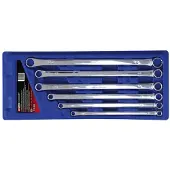 Ks Tools 518.0800 Dubbele ringsleutelset Sleutelbreedte (metrisch) 10 - 24 mm