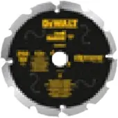 DeWalt cirkelzaagblad CSB PCD laminaat/vezelcement 165x20x1,8mm 4T