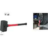 Vigor V2235, Metselhamer, Rubber, Rood, 49 cm, 2,5 kg