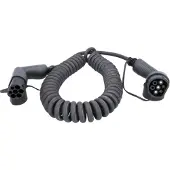 Ks Tools 117.7350 eMobility laadkabel 8 m Spiraalkabel