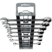 Wiha Ringratel-steeksleutelset | Incl. houder | 8-delig - 45244