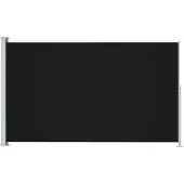 vidaXL Tuinscherm uittrekbaar 200x314 cm zwart