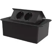 Livolo Stekkerdoos pop-up | Push | Inbouw | Zwart | Stopcontacten |