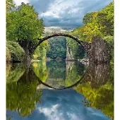 Dimex Fotobehang - Arch Bridge 225x250cm - Vliesbehang