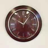 KINGHOFF Wandklok Mahogany Modern Design