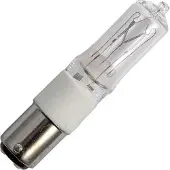 Schiefer BA15d Halogeen Buislamp | 53W 840lm 2800K 230V/240V | Dimbaar