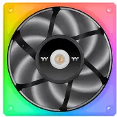 Thermaltake PC-kastventilator Thermaltake ToughFan 14 3Pack (140 mm, 3 x), PC ventilator, Transparant