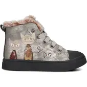 Shoesme Meisjes Sneakers Sh24w035 - Zilver - Maat 32