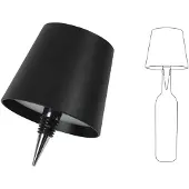 Countryfield Touchlamp led 10.5x10.5x13 cm zwart