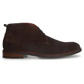 Van lier Bruine suède veterboots | Maat 45