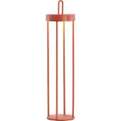 Light & Living Tafellamp LED Ø13x50 cm ISALO terra (Oranje, 13x13x50cm)