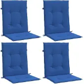 vidaXL Tuinstoelkussens 4 st 100x50x3 cm oxford stof koningsblauw