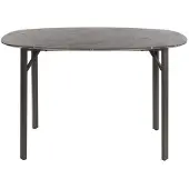 Hoyz bartafel deens ovaal 3d bruin