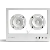 Transparent Small Luidspreker White