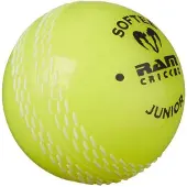 RAM Cricketballen Set 6 Stuks, Geel, Soft Cricketballen