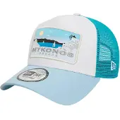 New Era Summer Trucker Cap Blauw Man