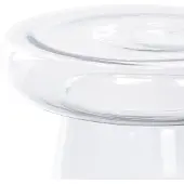 Beliani CALDERA - Bijzettafel - Transparant - Glas